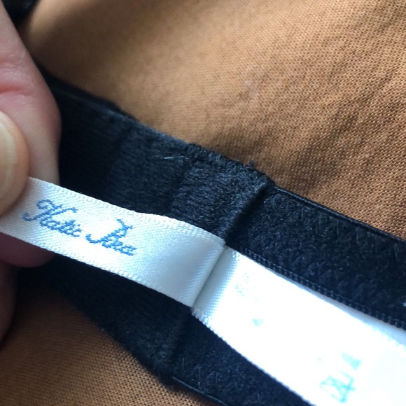 AERIE “KATIE BRA” UNDERWIRE 32B BLACK/WHITE - Picture 5 of 5